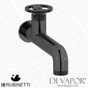 IB Rubinetti B1209CF Bold Monohole Wall Mounted Washbasin Mixer Complete with Drain Spare Parts