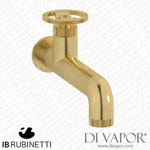 IB Rubinetti B1209ON Bold Monohole Wall Mounted Washbasin Mixer Complete with Drain Spare Parts