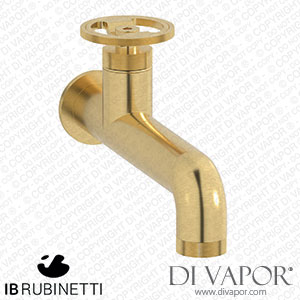 IB Rubinetti B1209OS Bold Monohole Wall Mounted Washbasin Mixer Complete with Drain Spare Parts