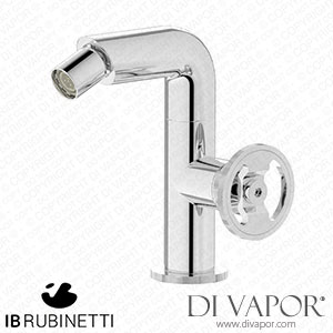 IB Rubinetti B1220CC Bold Monohole Bidet Mixer Complete with Drain Spare Parts