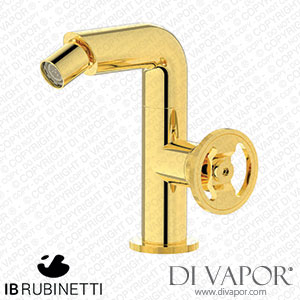 IB Rubinetti B1220OO Bold Monohole Bidet Mixer Complete with Drain Spare Parts