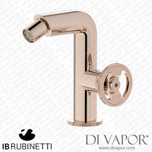 IB Rubinetti B1220RS Bold Monohole Bidet Mixer Complete with Drain Spare Parts