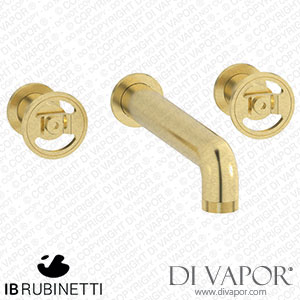 IB Rubinetti B1306IS Bold Wall Mounted Widespread Tap Tap Spare Parts
