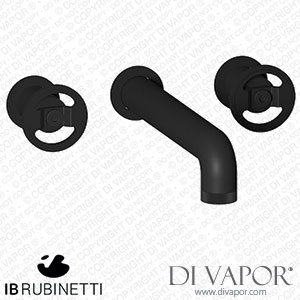 IB Rubinetti B1306NP Bold Wall Mounted Widespread Tap Tap Spare Parts