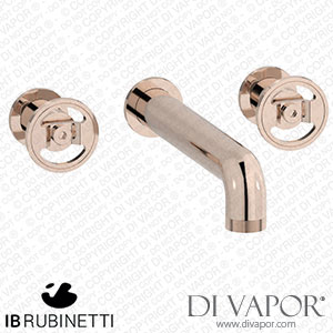 IB Rubinetti B1306RS Bold Wall Mounted Widespread Tap Tap Spare Parts
