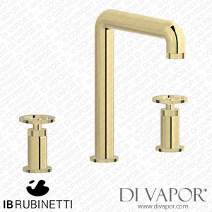 IB Rubinetti B1390II Bold Three Holes Washbasin Set with Tall Spout Spare Parts