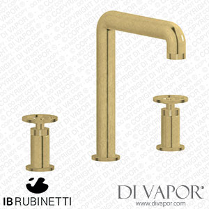 IB Rubinetti B1390ON Bold Three Holes Washbasin Set with Tall Spout Spare Parts