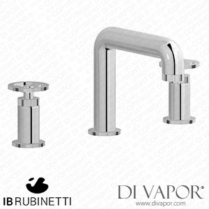 IB Rubinetti B1392CC Bold Three Holes Washbasin Set with Low Spout Spare Parts