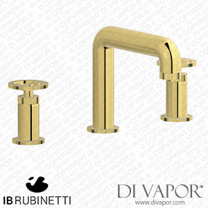 IB Rubinetti B1392OO Bold Three Holes Washbasin Set with Low Spout Spare Parts