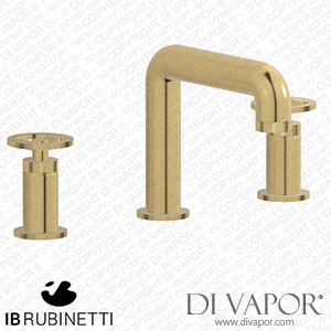 IB Rubinetti B1392OS Bold Three Holes Washbasin Set with Low Spout Spare Parts