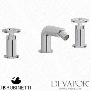 IB Rubinetti B1393CC Bold Three Holes Bidet Set Spare Parts