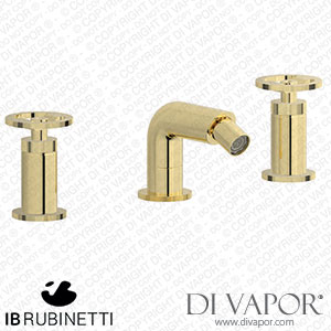 IB Rubinetti B1393II Bold Three Holes Bidet Set Spare Parts