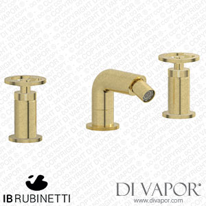 IB Rubinetti B1393IS Bold Three Holes Bidet Set Spare Parts