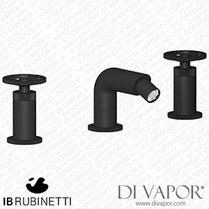 IB Rubinetti B1393NP Bold Three Holes Bidet Set Spare Parts