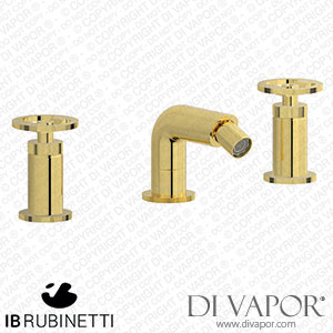 IB Rubinetti B1393OO Bold Three Holes Bidet Set Spare Parts