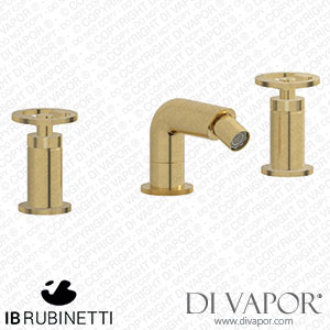 IB Rubinetti B1393OS Bold Three Holes Bidet Set Spare Parts