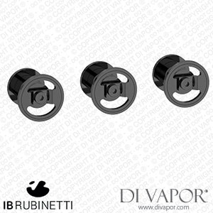 IB Rubinetti B1410CF Bold Three Holes Wall Mounted Shower with Two Ways Diverter Spare Parts