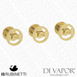 IB Rubinetti B1410IS Bold Three Holes Wall Mounted Shower with Two Ways Diverter Spare Parts
