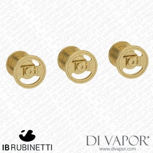 IB Rubinetti B1410ON Bold Three Holes Wall Mounted Shower with Two Ways Diverter Spare Parts