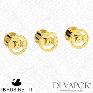 IB Rubinetti B1410OO Bold Three Holes Wall Mounted Shower with Two Ways Diverter Spare Parts