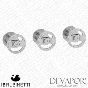 IB Rubinetti B1410SS Bold Three Holes Wall Mounted Shower with Two Ways Diverter Spare Parts
