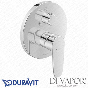 Duravit B.1 Single Lever Shower Mixer for Concealed Installation (B14210012) Spare Parts