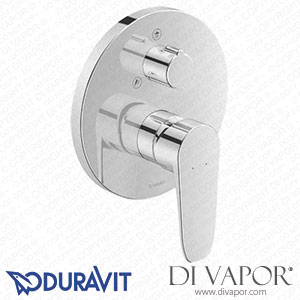 Duravit B.1 Single Lever Shower Mixer for Concealed Installation (B14210012010) Spare Parts