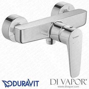 Duravit B.1 Single Lever Shower Mixer for Exposed Installation (B14230000) Spare Parts