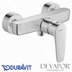 Duravit B.1 Single Lever Shower Mixer for Exposed Installation (B14230000010) Spare Parts