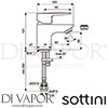 Sottini B1496AA Mixer Spare Diagram
