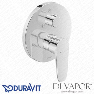 Duravit B.1 Single Lever Bath Mixer for Concealed Installation (B15210018) Spare Parts
