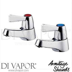 Armitage Shanks Alterna Chrome 21 Bath Pillar Taps Spare Parts B1680AA GEN1