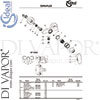 Ideal Standard B1720AA Mixer Spare Tech Diagram