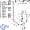 Ideal Standard Ceraflex Exposed Bath Shower Mixer Tap Spares