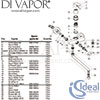 Ideal Standard Ceraflex Exposed Bath Shower Mixer Spares