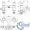 Ideal Standard B1824AA Bath Filler Diagram