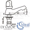 Ideal Standard B1840AA Basin Tap Spare Diagram