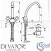 Ideal Standard B1859AA Mixer Spare Parts Diagram