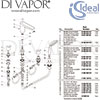Ideal Standard Ceraflex 4 Hole Bath Shower Mixer Spares