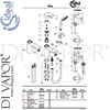 Ideal Standard B1957AA Mixer Spare Tech Diagram