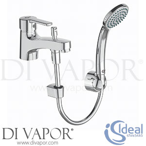Ideal Standard B1958AA Calista 1 Hole Bath Shower Mixer with Kit Spare Parts