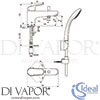 Ideal Standard B1960AA Mixer Spare Diagram