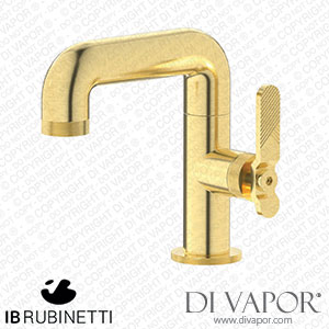 IB Rubinetti B2200IS Bold Monohole Washbasin Mixer Complete with Drain Spare Parts