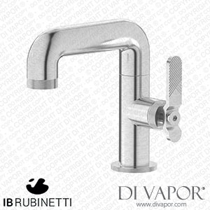 IB Rubinetti B2200SS Bold Monohole Washbasin Mixer Complete with Drain Spare Parts