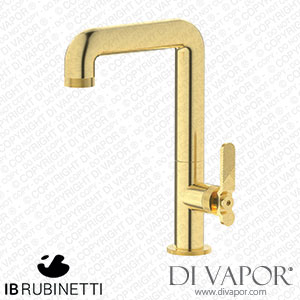 IB Rubinetti B2202IS Bold Tall Monohole Washbasin Mixer Complete with Drain Spare Parts