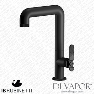 IB Rubinetti B2202NP Bold Tall Monohole Washbasin Mixer Complete with Drain Spare Parts