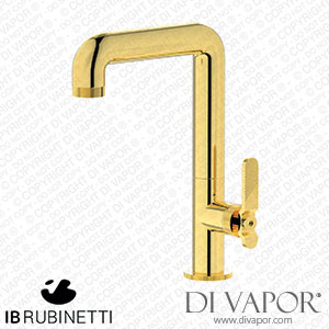 IB Rubinetti B2202OO Bold Tall Monohole Washbasin Mixer Complete with Drain Spare Parts