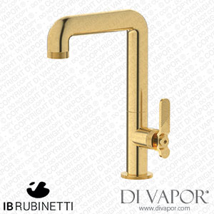 IB Rubinetti B2202OS Bold Tall Monohole Washbasin Mixer Complete with Drain Spare Parts