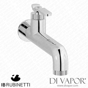 IB Rubinetti B2209CC Bold Monohole Wall Mounted Washbasin Mixer Complete with Drain Spare Parts