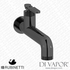 IB Rubinetti B2209CF Bold Monohole Wall Mounted Washbasin Mixer Complete with Drain Spare Parts